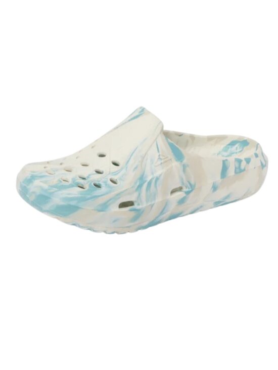 Reef Men\'s Glider Water-Friendly Slide Sandals - Off White/Blue Marble